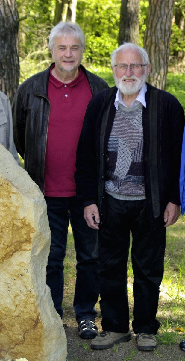Harry Widmer (links) und Mannfred Schmidt (rechts)
